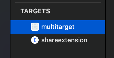Xcode multi target configuration