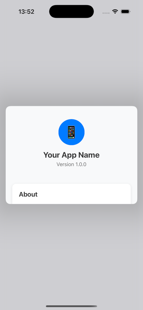 A screenshot of a custom link preview size.