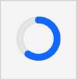 CircularProgress component on iOS.
