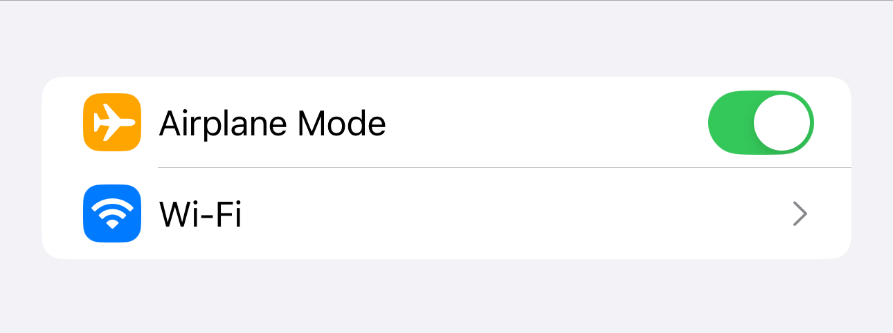 Form example to build iOS Settings app