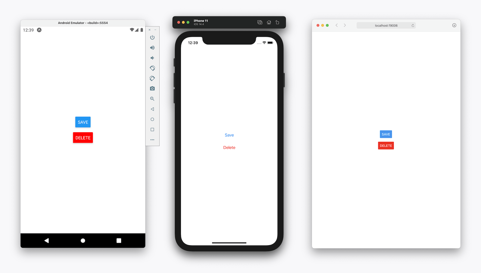 Styling a React Native button Expo Documentation