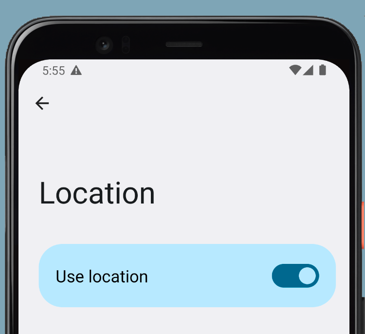 Location settings in Android Emulator for versions 12 and higher